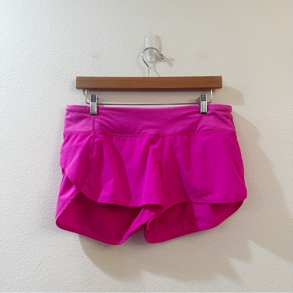 Lululemon Women's Speed Up Running Shorts *2.5" Ripened Raspberry Size 8 - Picture 5 of 13